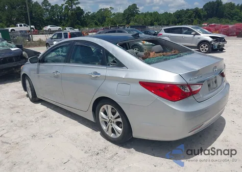 2013 Hyundai Sonata Limited z USA, uszkodzony, nr VIN 5NPEC4AC5DH712140